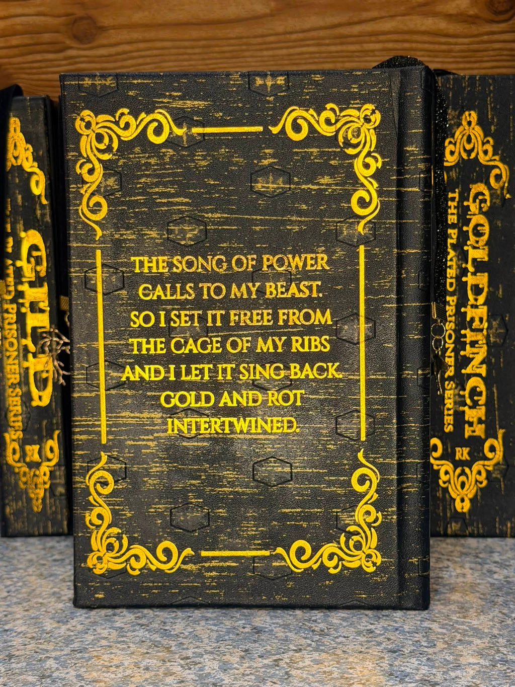 Rebinding of The Plated Prisoner Series